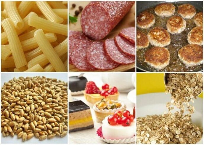 Comestibles e comidas para unha dieta sen glute