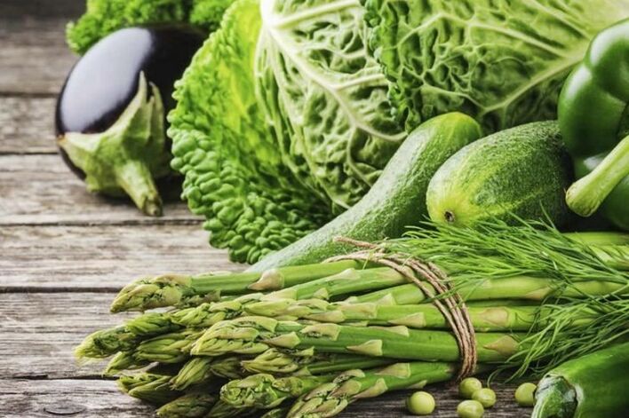 verduras verdes para unha dieta hipoalergénica
